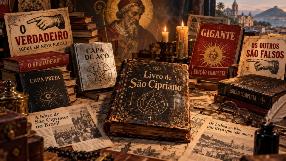 Livro de São Cipriano: o santo queimou seus livros, mas os editores fizeram uma fortuna com eles