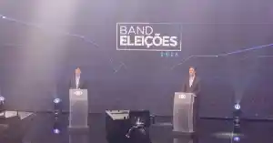 PCC e CV viram foco de discussão em debate entre Tarcísio e Haddad