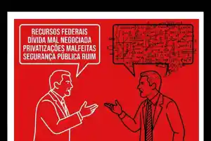 Haddad x Tarcísio: 1º debate de 2030 se Lula vencer Flávio em outubro