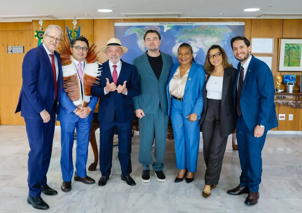 Encontro com Lula e Janja, visita a Raoni e socorro a espécies: como foi a passagem de Leonardo DiCaprio pelo Brasil