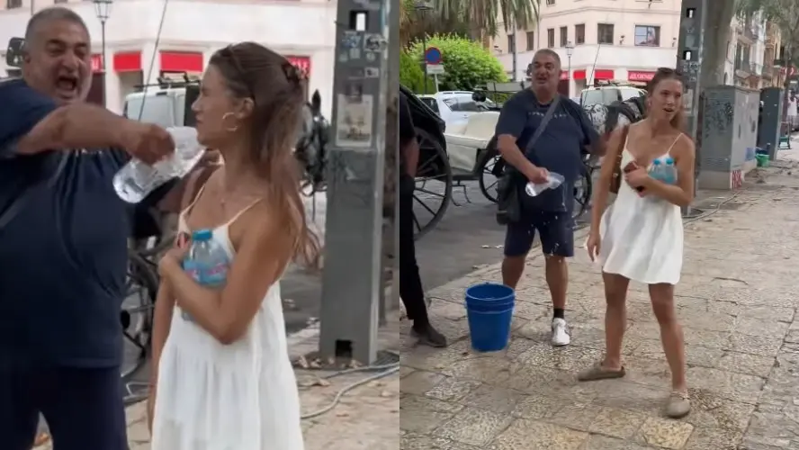 Turista denuncia agressão após pedir que cocheiro desse água a cavalo em Maiorca