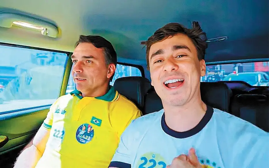 Nikolas Ferreira monta rede própria de candidatos e contraria Flávio Bolsonaro