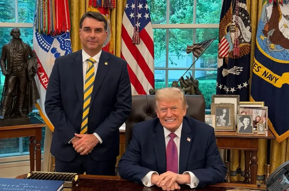 Trump 'salvou' candidatura de Flávio, admite ex-chanceler de Bolsonaro