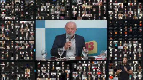 Flávio pede ao TSE que proíba Lula de fazer transmissões no Alvorada nas eleições; PT diz que só utilizou equipamentos de campanha