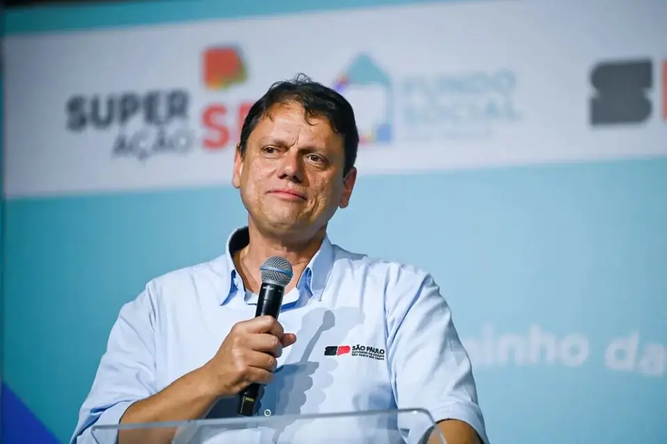 Tarcísio confirma presença em evento do PSD que marcará lançamento da chapa Caiado-Kassab