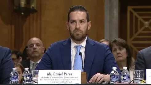 Indicado por Trump para embaixada no Brasil, deputado cita narcotráfico e minerais críticos em sabatina no Senado dos EUA