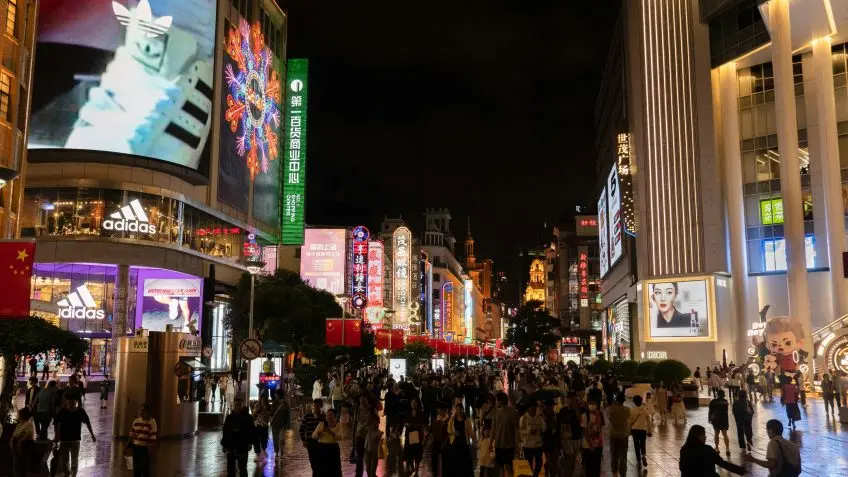 China quer elevar vendas no varejo a US$ 8,8 tri até 2030