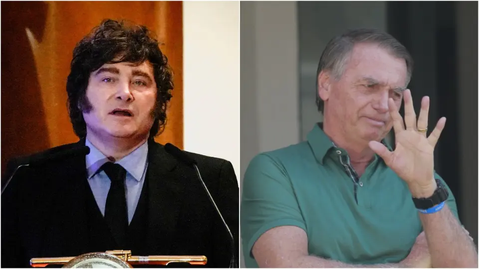 Moraes nega visita de Milei a Jair Bolsonaro na prisão domiciliar