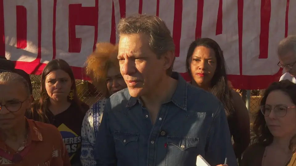 Haddad diz que gestão Tarcísio faz São Paulo 'andar para trás'