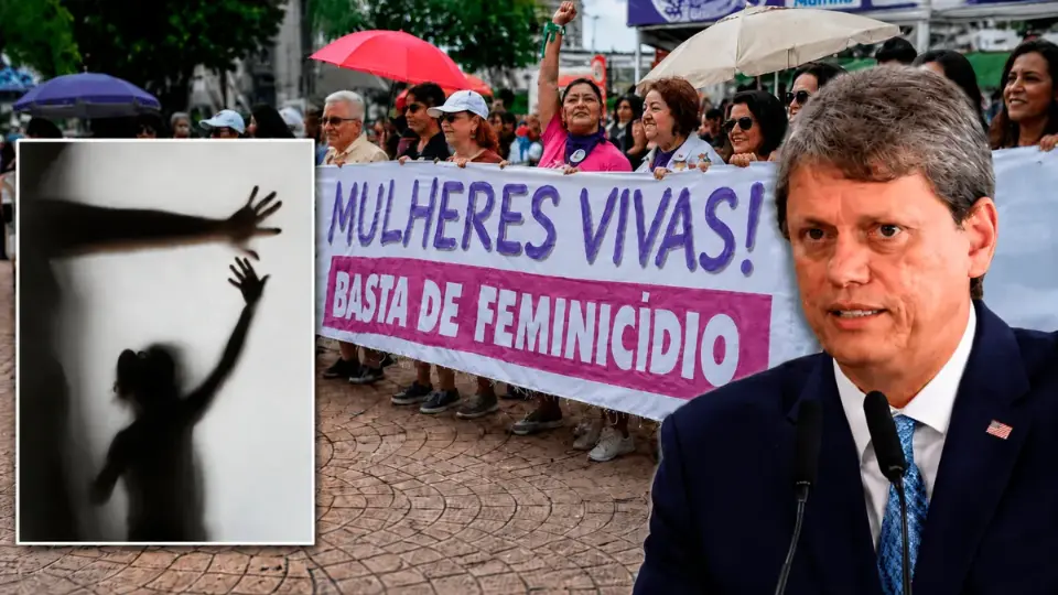 São Paulo amplia fatia nacional de feminicídios sob Tarcísio